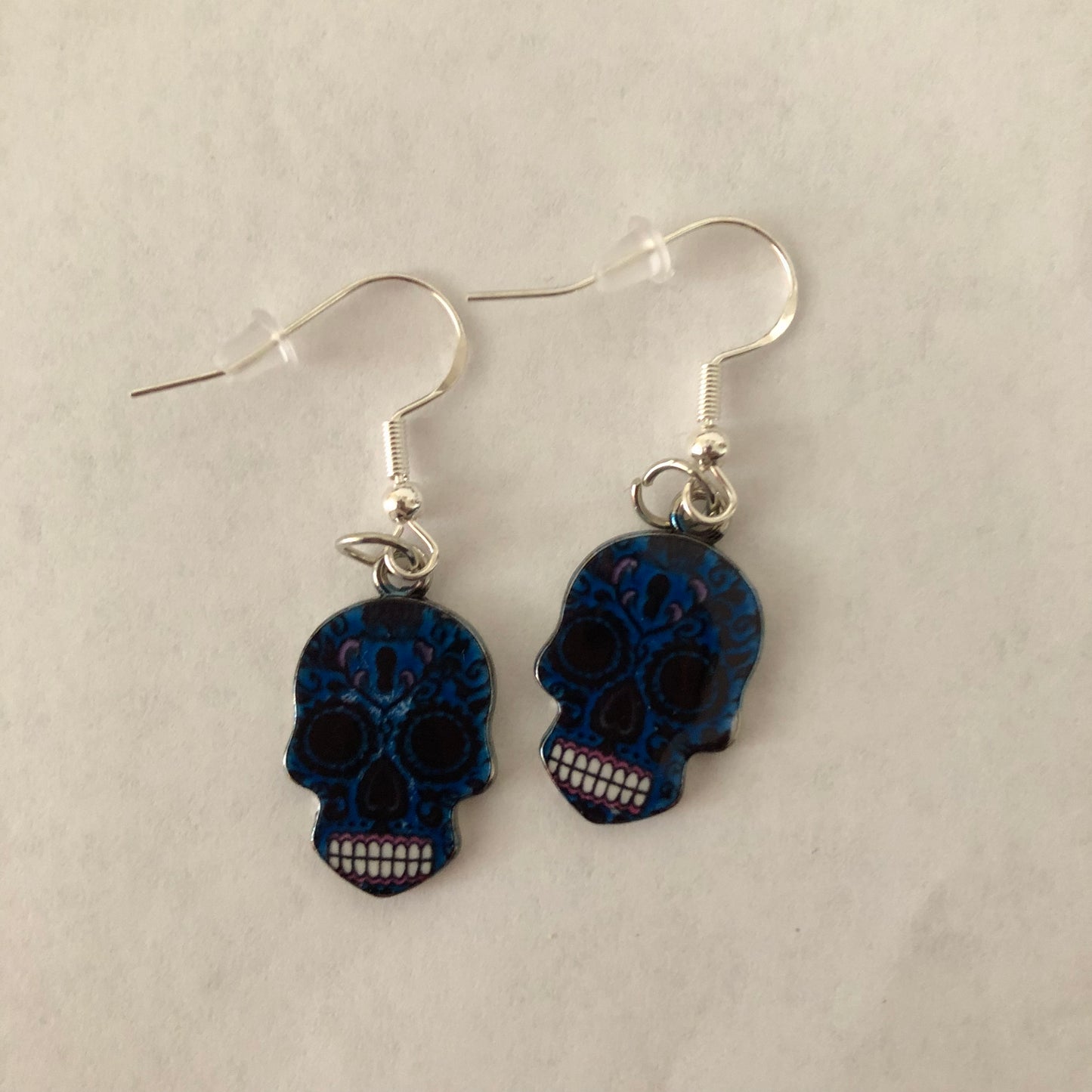 Día De Muertos Skull Calavera Earrings