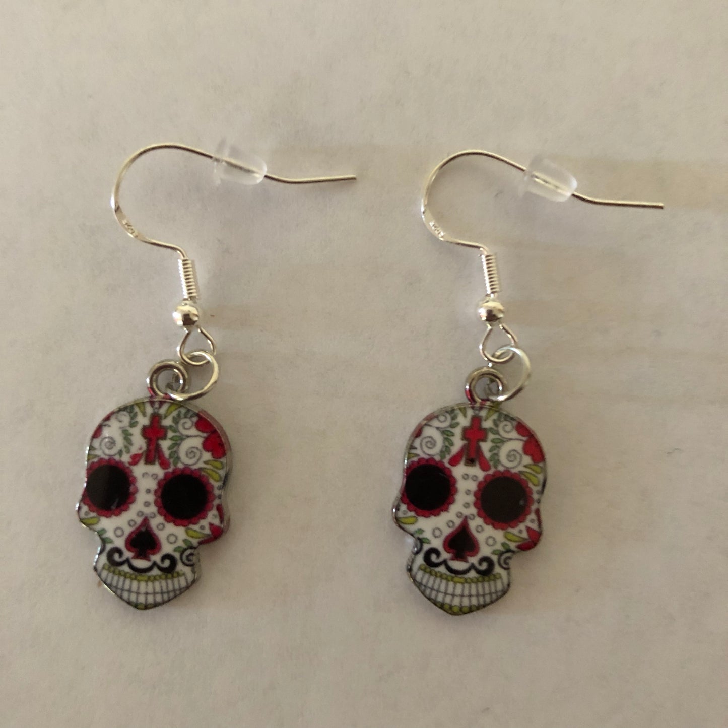 Día De Muertos Skull Calavera Earrings