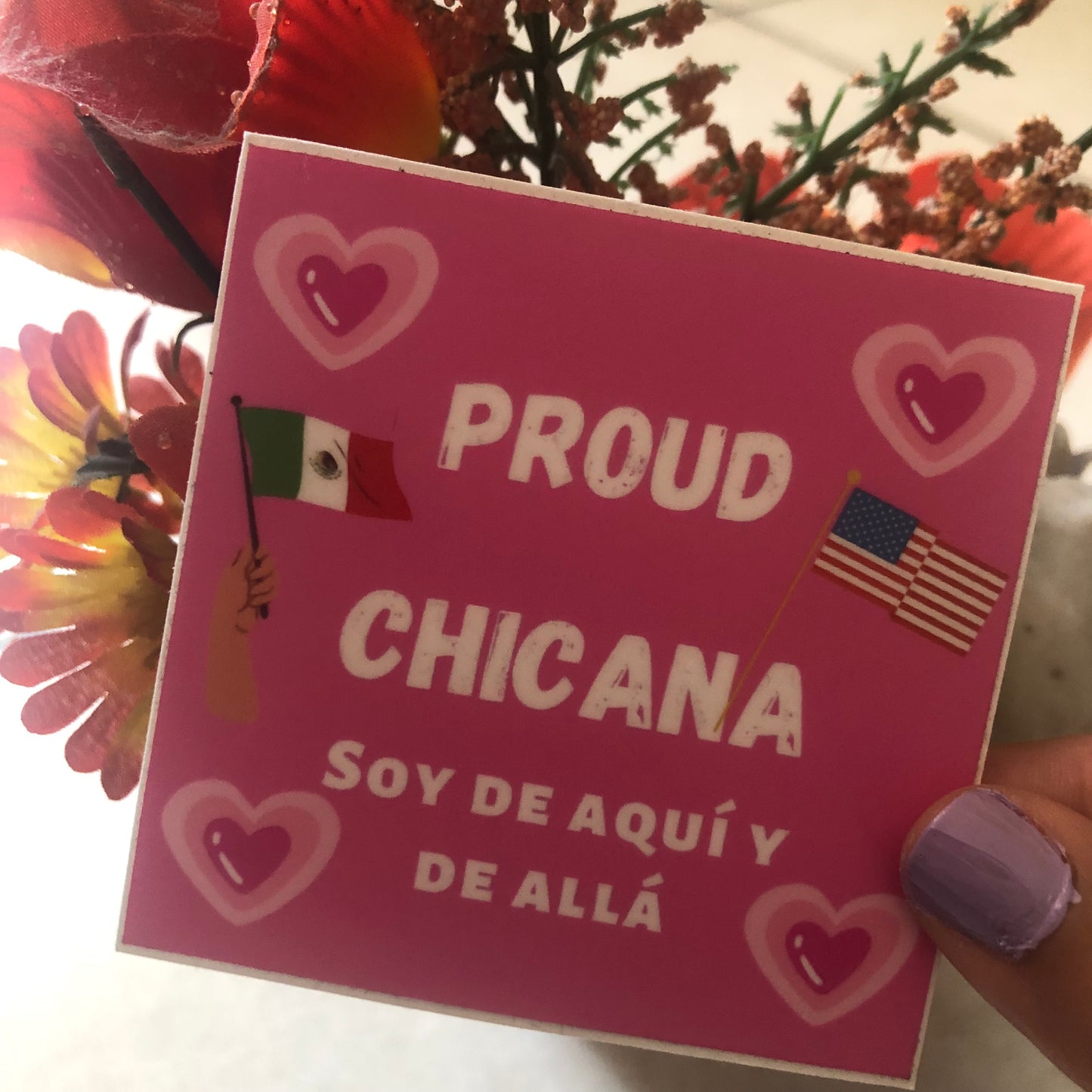 PROUD CHICANA sticker