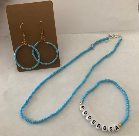 Poderosa empowering jewelry set