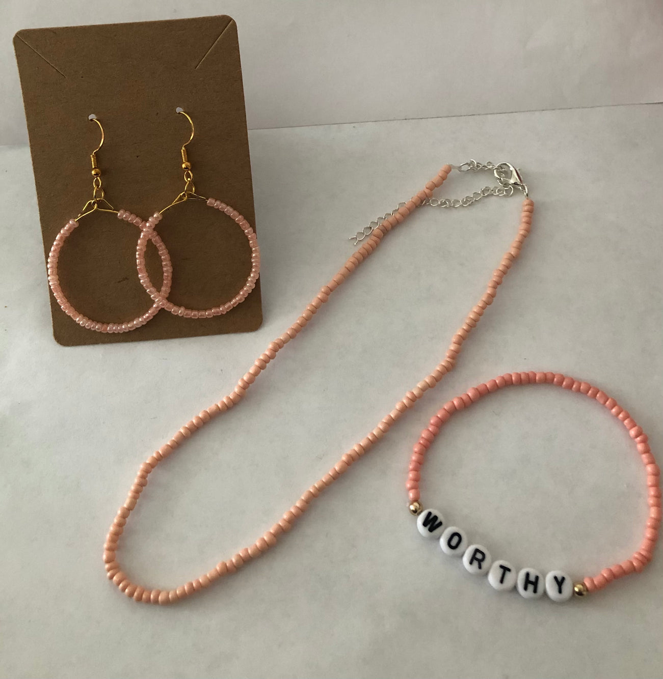 Worthy empowering jewelry set