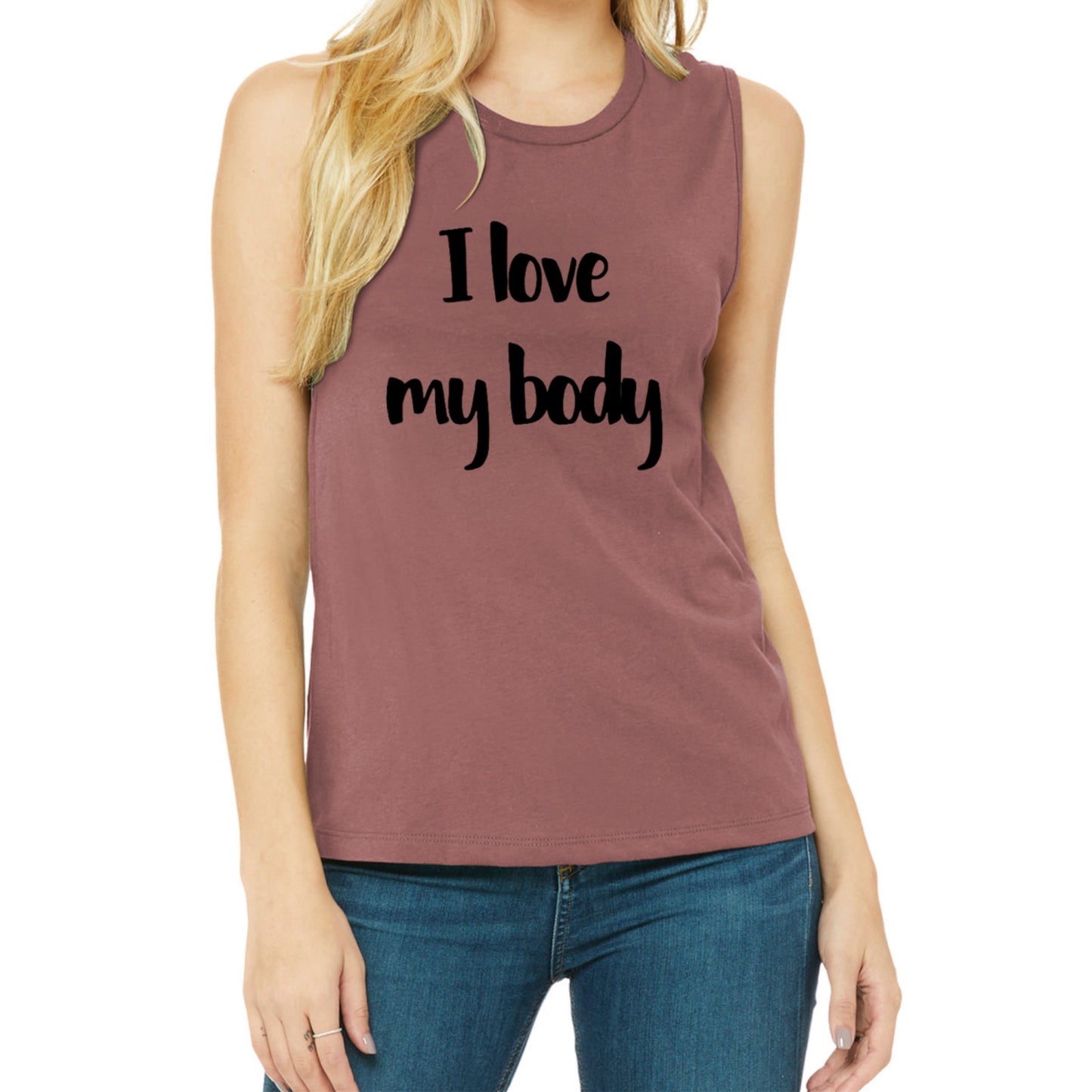 I love my body tank top