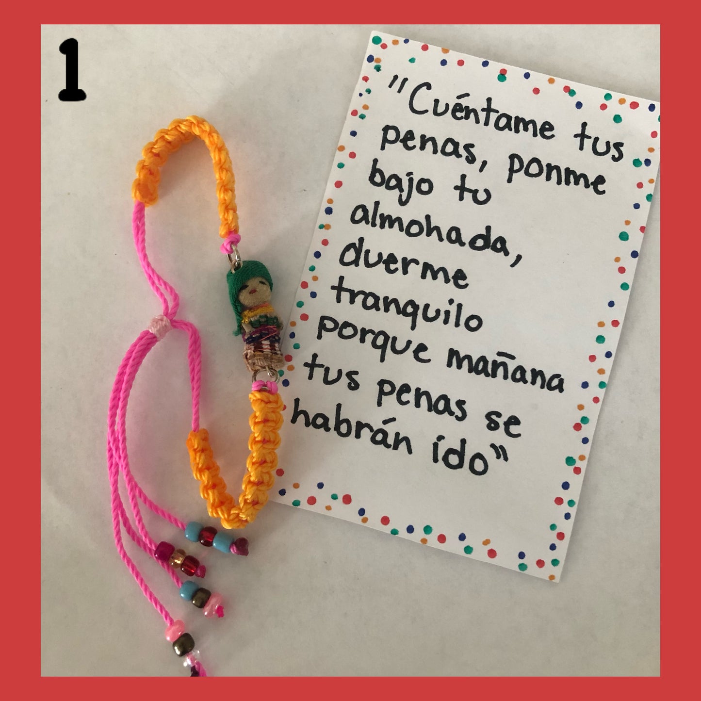 Worry dolls bracelets