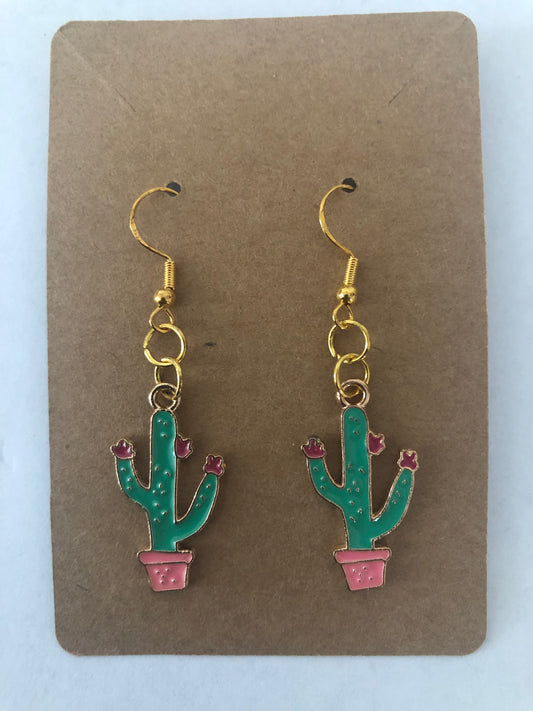 Cactus Earrings