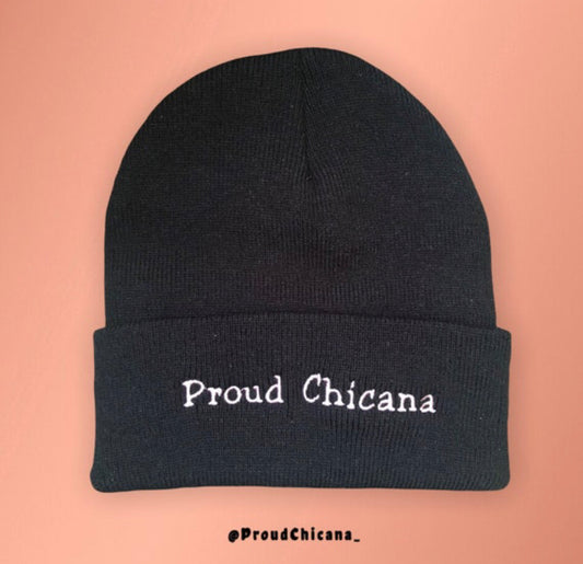 Proud Chicana beanie